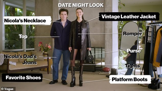 Looking good: Despite hitting the town in casual looks, the couple also knows how to amp up the style factor