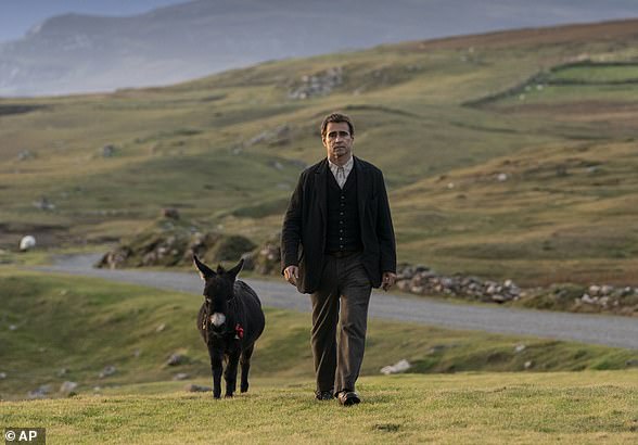 Another critics' favorite is The Banshees of Inisherin, starring Colin Farrell