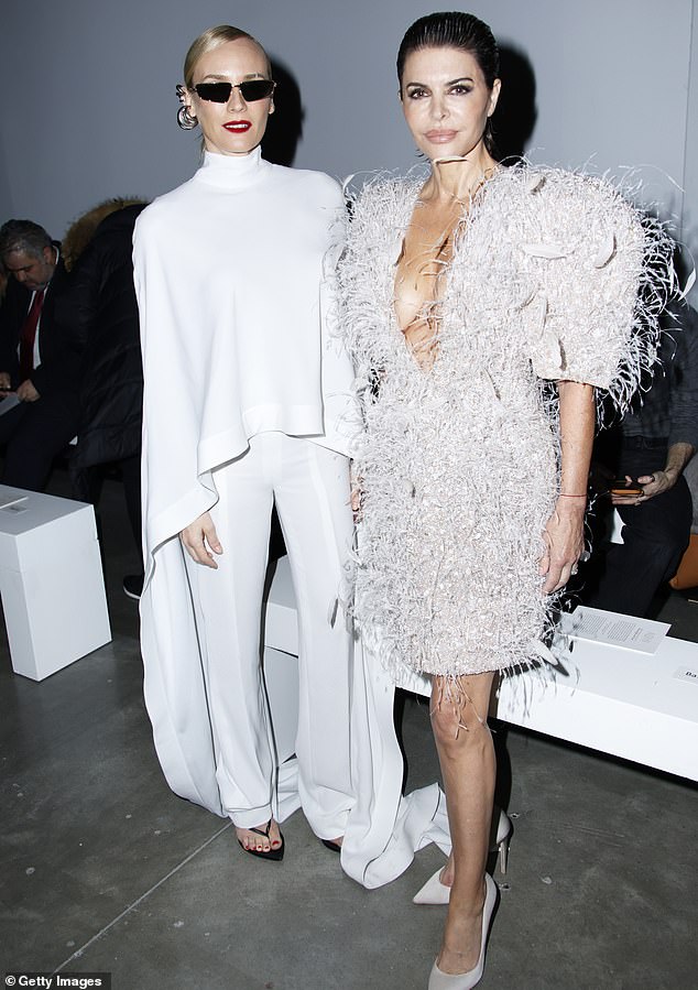 Pals: The beauty has been in Paris for several days to attend events for fashion week