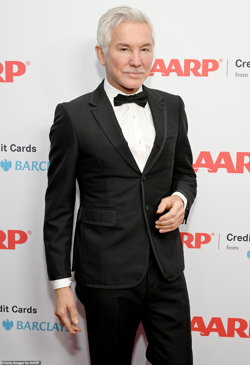 Legend: Baz Luhrmann wore a tuxedo on the carpet. He won the award for Best Director