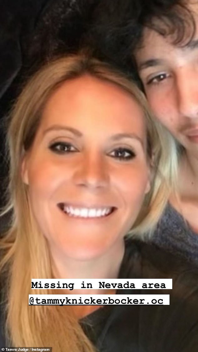 Details: Knickerbocker said that Lindsey (pictured) 'saw all the messages on social media and called me through Facebook Messenger saying, '"Mom, I'm okay. Leave me alone. Stop with all these messages. I don't want to talk to anyone'''