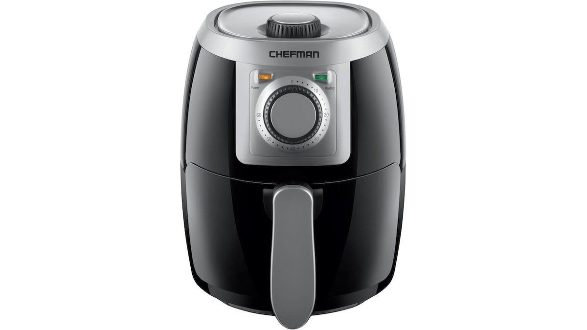 This air fryer is designed to cook small batches perfectly.