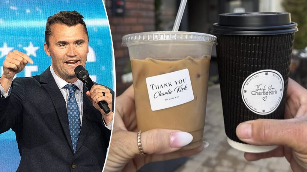 Coffee bar that honored Charlie Kirk sees big sales rise after it'&#x 27; s &#x 27; flooded with exemplary individuals &#x 27;