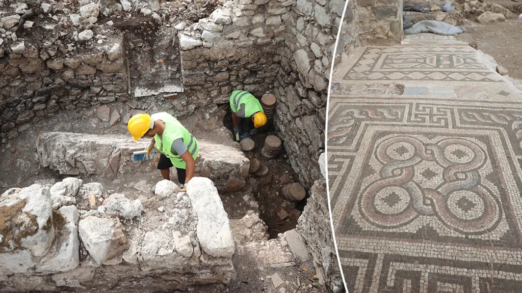 Archaeologists uncover ancient bishop'&#x 27; s luxurious bathhouse, clarifying early Christian life
