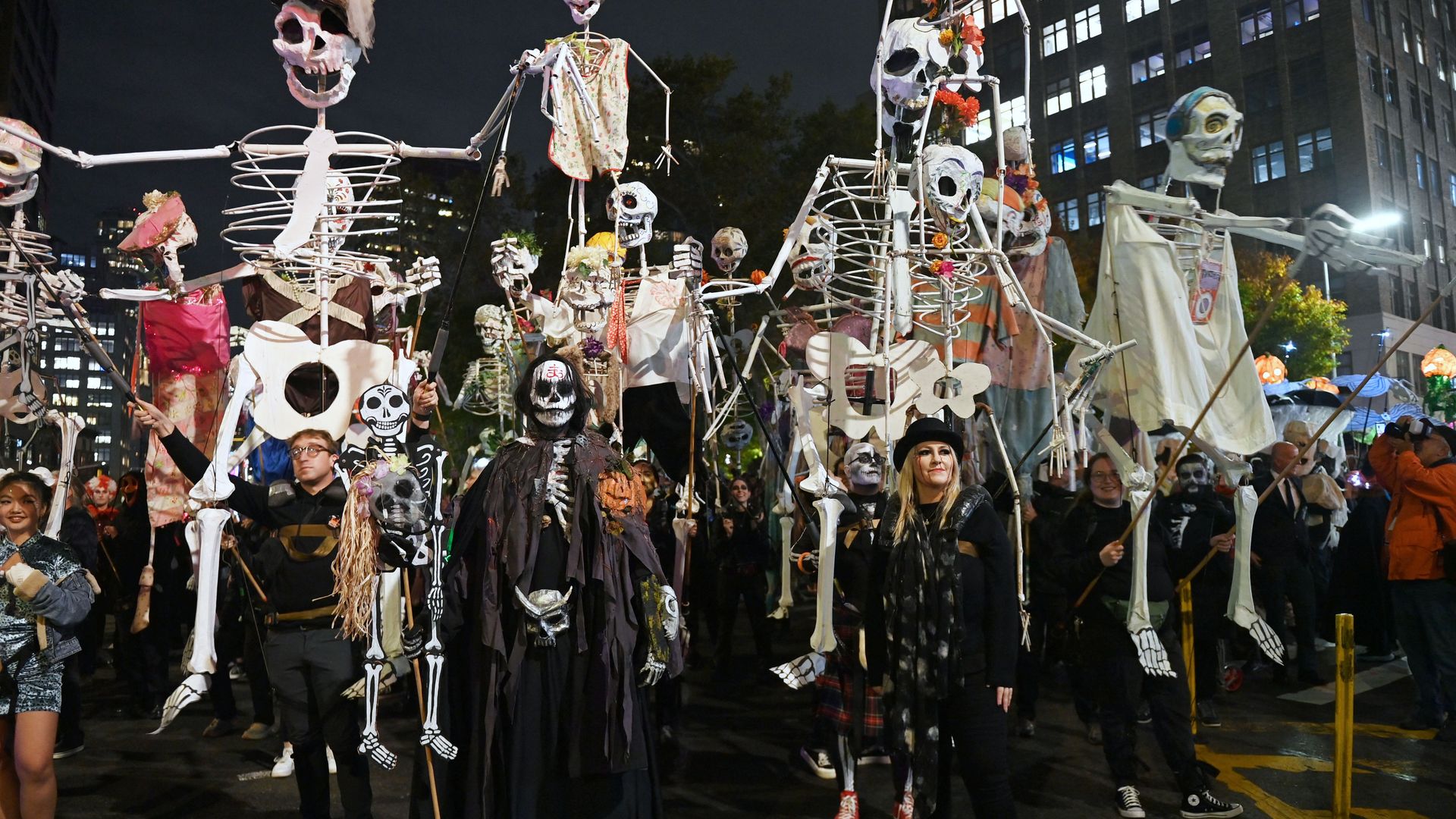 What is the theme of this year's NYC Halloween parade?