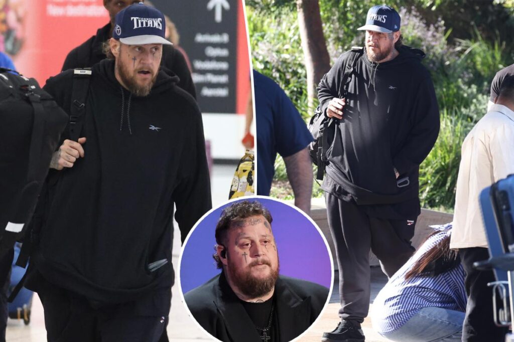 Jelly Roll flaunts remarkable 200 pound weight-loss in Australia
