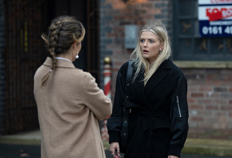 Editorial use only..Mandatory Credit: Photo by ITV/Danielle Baguley/Shutterstock (14345824cm)..Coronation Street - Ep 11202 & Ep 11203.Friday 1st March 2024.Bethany Platt, as played by Lucy Fallon, confronts Daisy Midgeley, as played by Charlotte Jordan, accusing her of sabotaging her career. Daniel Osbourne heads over, shocked to hear that Daisy had Bethany fired. As the row escalates, Daisy reveals Lauren blackmailed her and Ryan and only asked Daniel to tutor her so she could increase the pressure. Daniel reels...'Coronation Street' TV Show, Episodes 11185-11203, UK - Feb 2024..Coronation Street, is a British ITV long running television soap opera set in the fictional North of England town of Weatherfield, near Manchester. Created by Tony Warren, the series was first broadcast on December 9th, 1960, and was produced by ITV Granada.