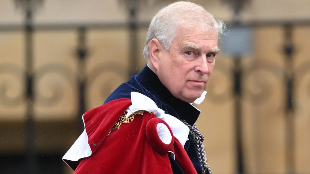What will occur to Prince Andrew’s royal title if it’s officially eliminated by parliament?