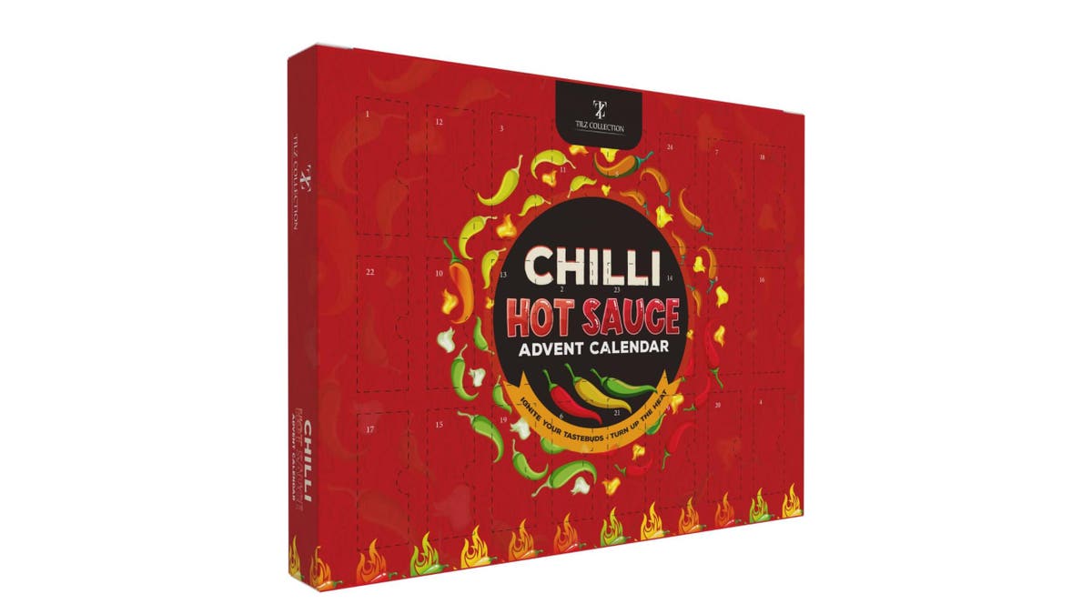Spice up your holiday with a hot sauce calendar.
