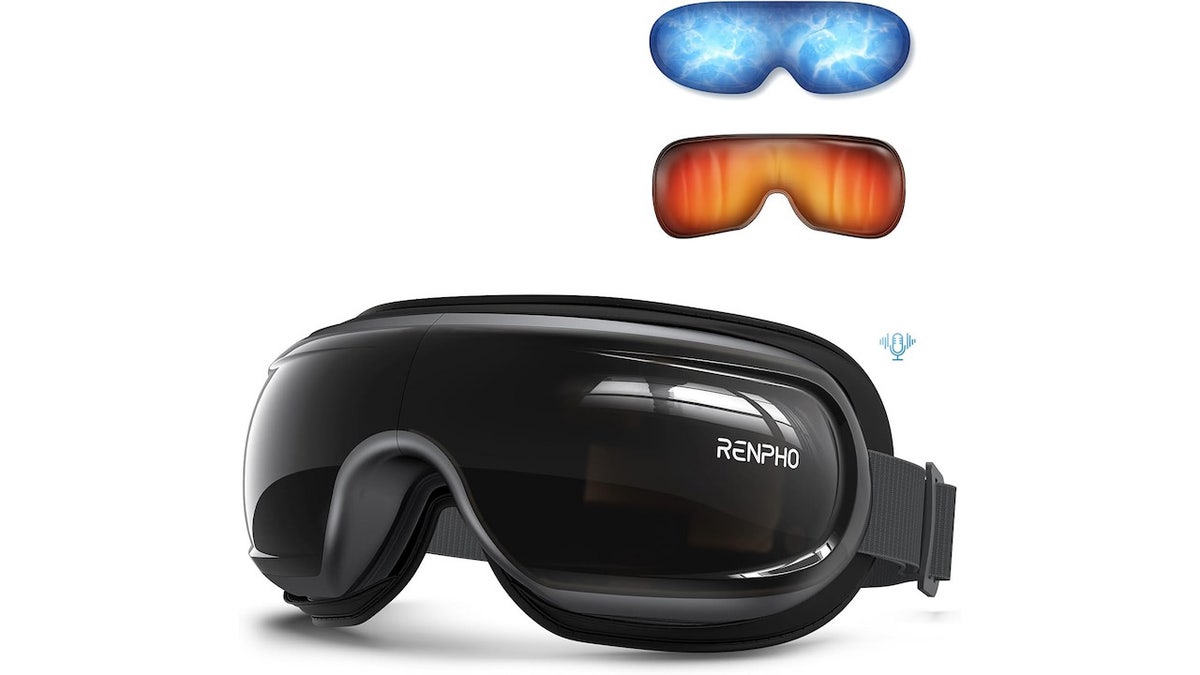 Relieve headaches when you use this eye massager daily. 