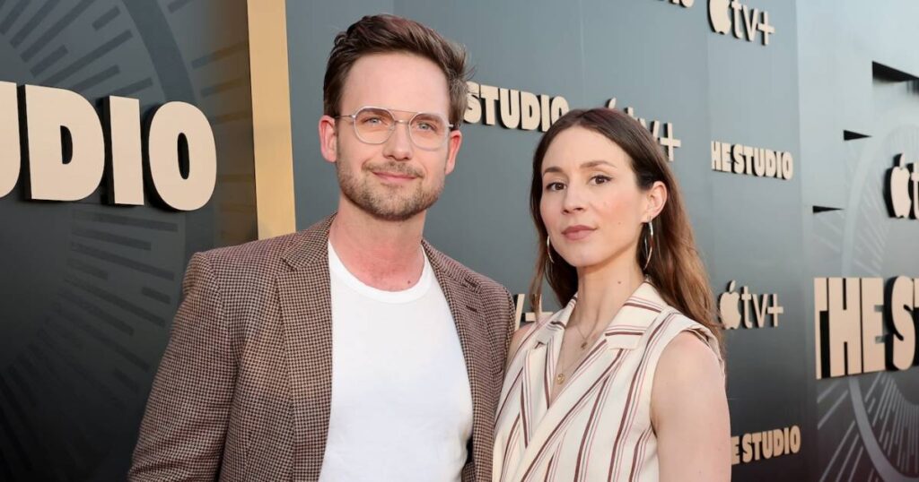 Patrick J. Adams Shares Naked Image of Spouse Troian Bellisario for Her 40th Birthday Patrick J. Adams Shares Naked Image of Spouse Troian Bellisario for Her 40th Birthday