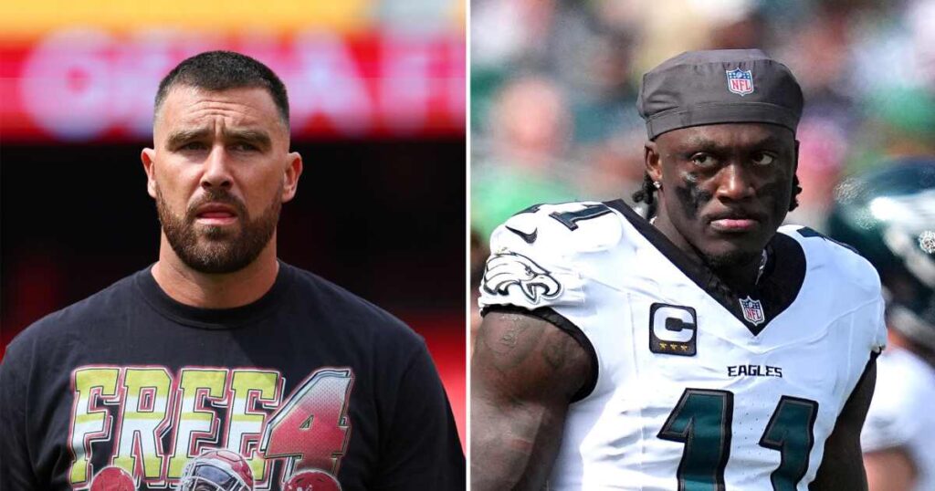 Travis Kelce Calls Out Eagles’ A.J. Brown for Venting Disappointments on Social Network