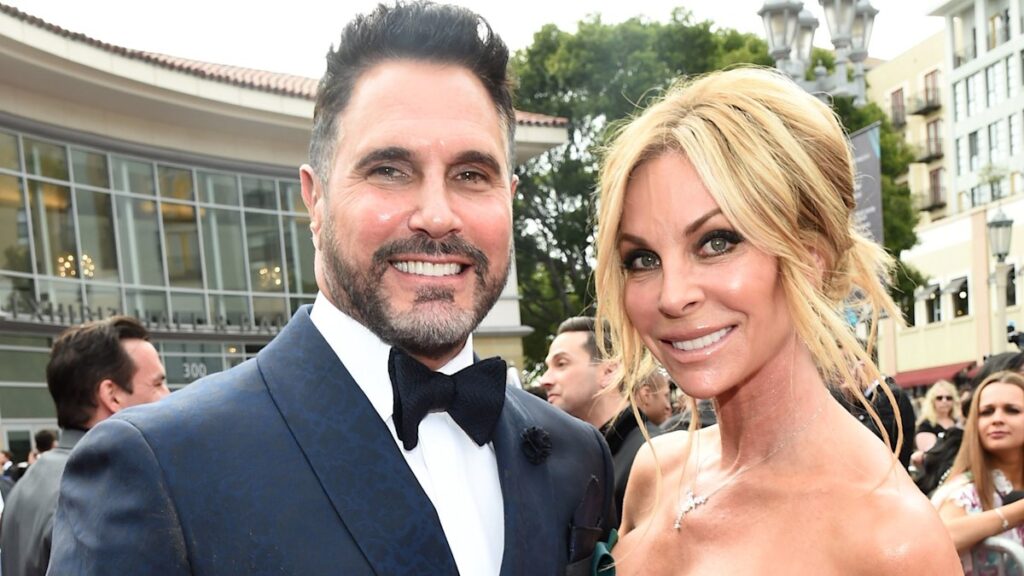 The Strong & The Gorgeous star Don Diamont upstaged at Daytime Emmys by spouse in bridal-inspired dress