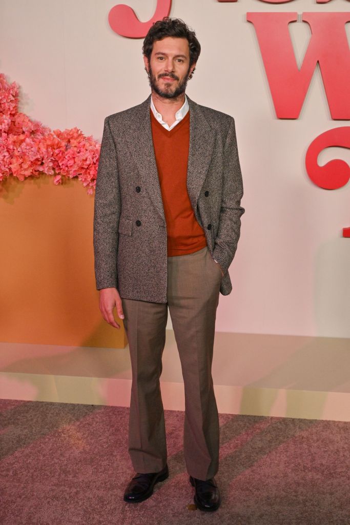 Adam Brody attends the season 2 premiere of "Nobody Wants This"