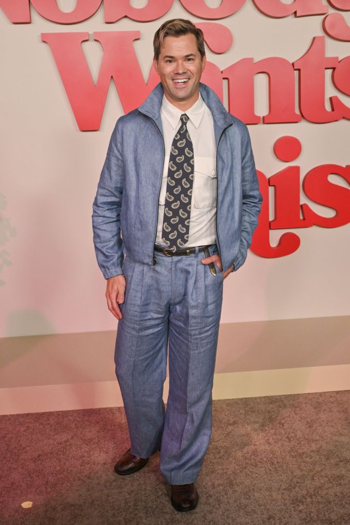 Andrew Rannells attends the season 2 premiere of "Nobody Wants This"
