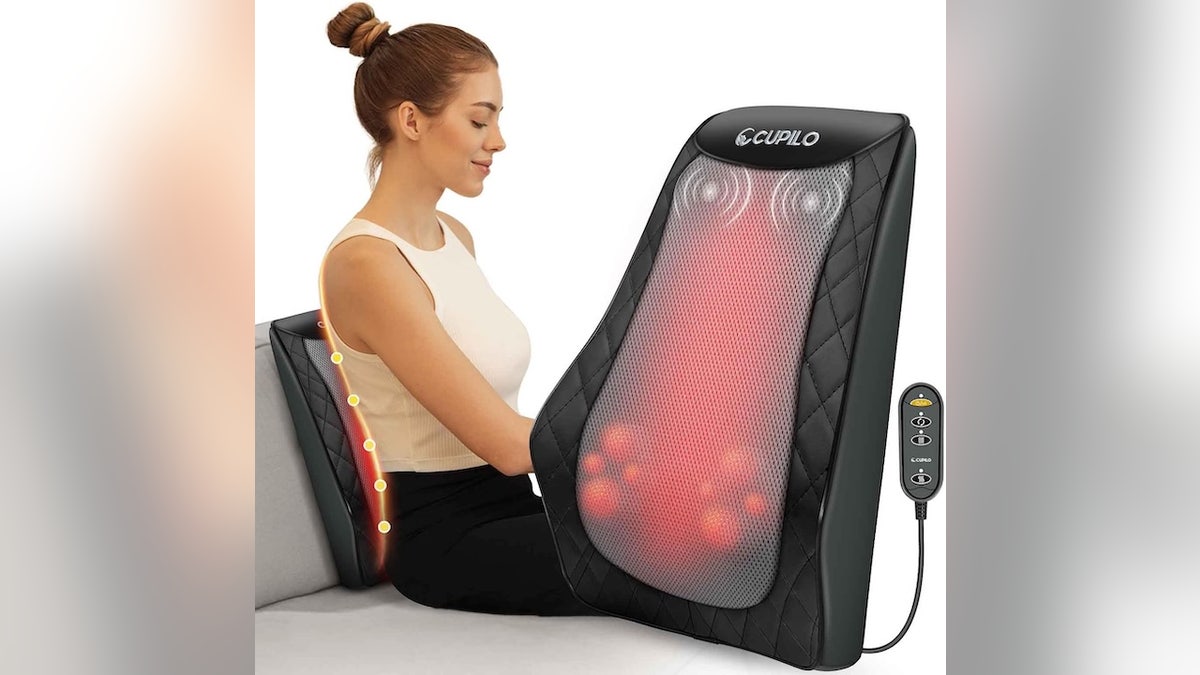 Choose from a variety of massage intensities. 