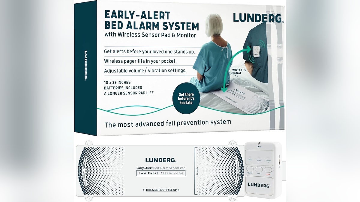 Stop falls before they happen with an early alert bed alarm pad and pager. 