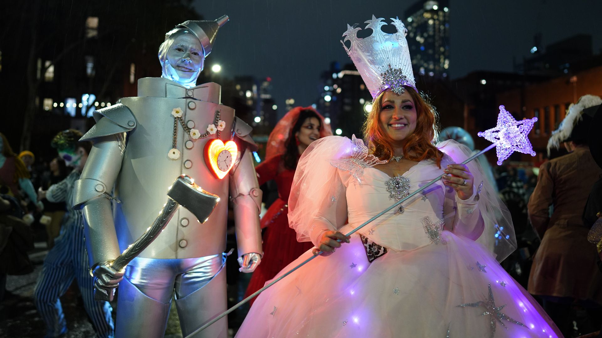 When can you see the best costumes during the NYC Halloween parade?