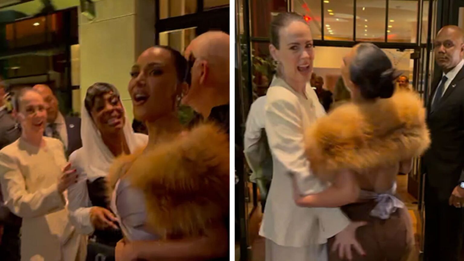 Kim Kardashian’s Famous Ass Consistently Slapped By Sarah Paulson, on Video Kim Kardashian’s Famous Ass Consistently Slapped By Sarah Paulson, on Video