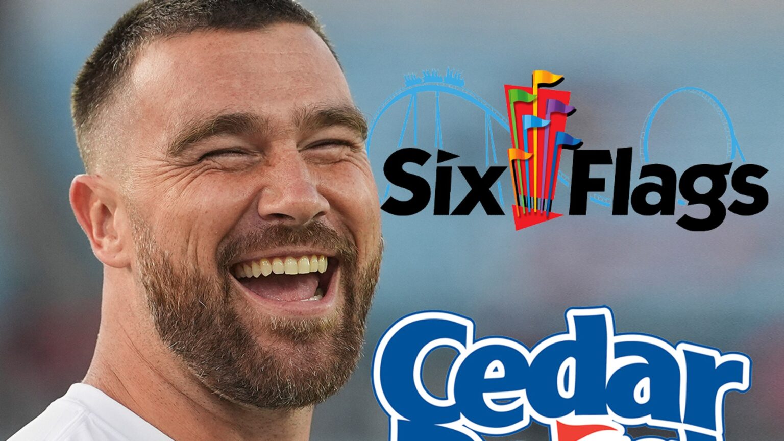 Travis Kelce Invests In 6 Flags Over Youth Love For Cedar Point