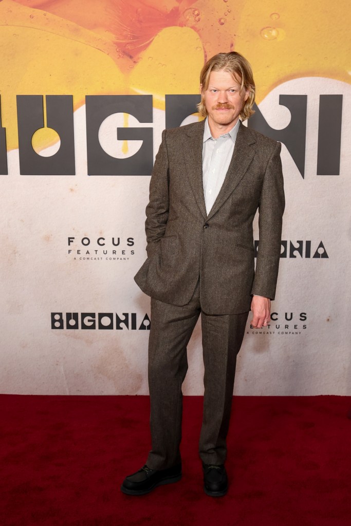 Jesse Plemons attends Focus Features' "Bugonia" New York Premiere