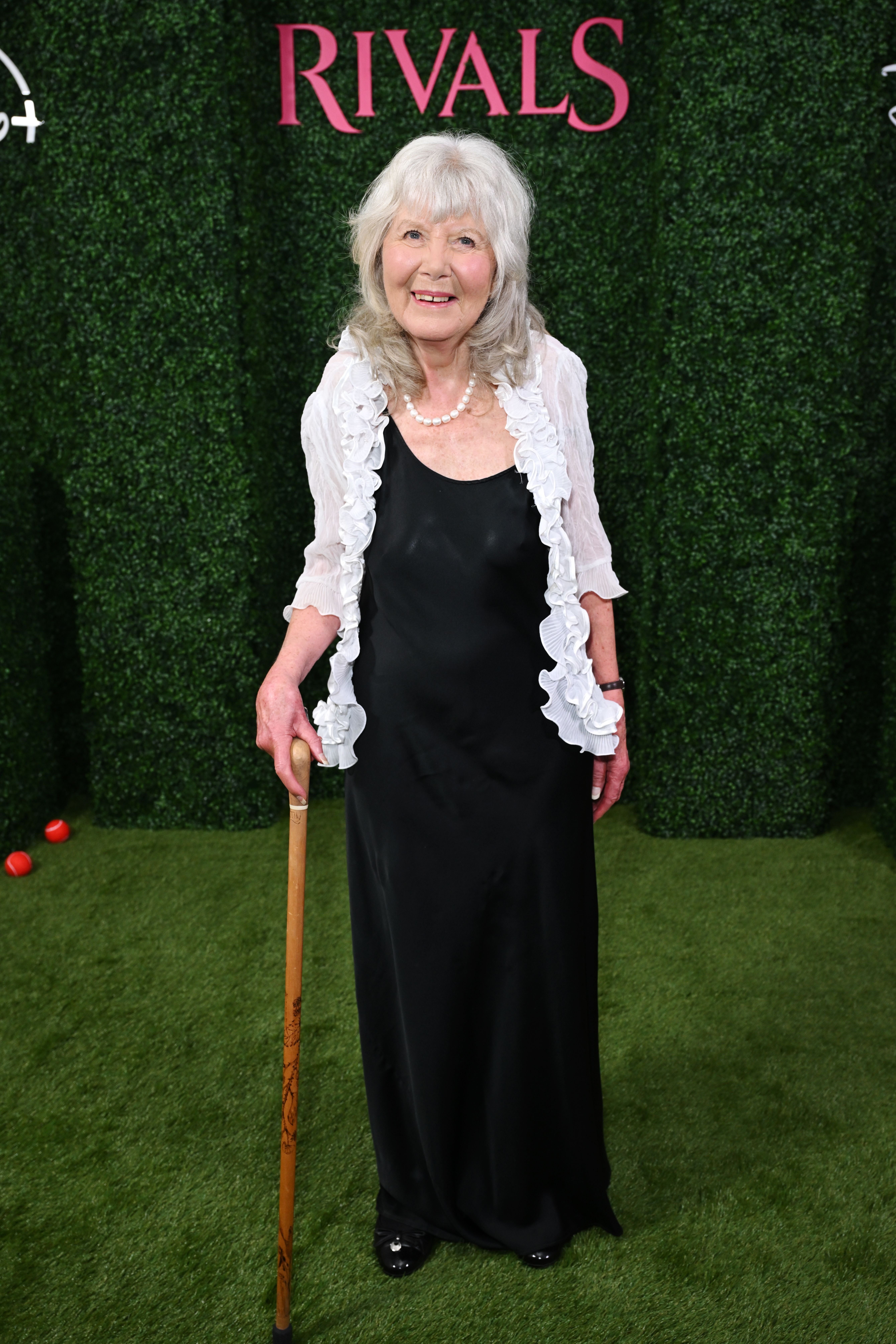 Jilly Cooper at the "Rivals" film screening.