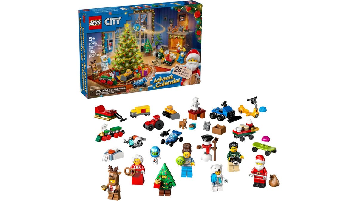 Build a Lego City with this calendar.