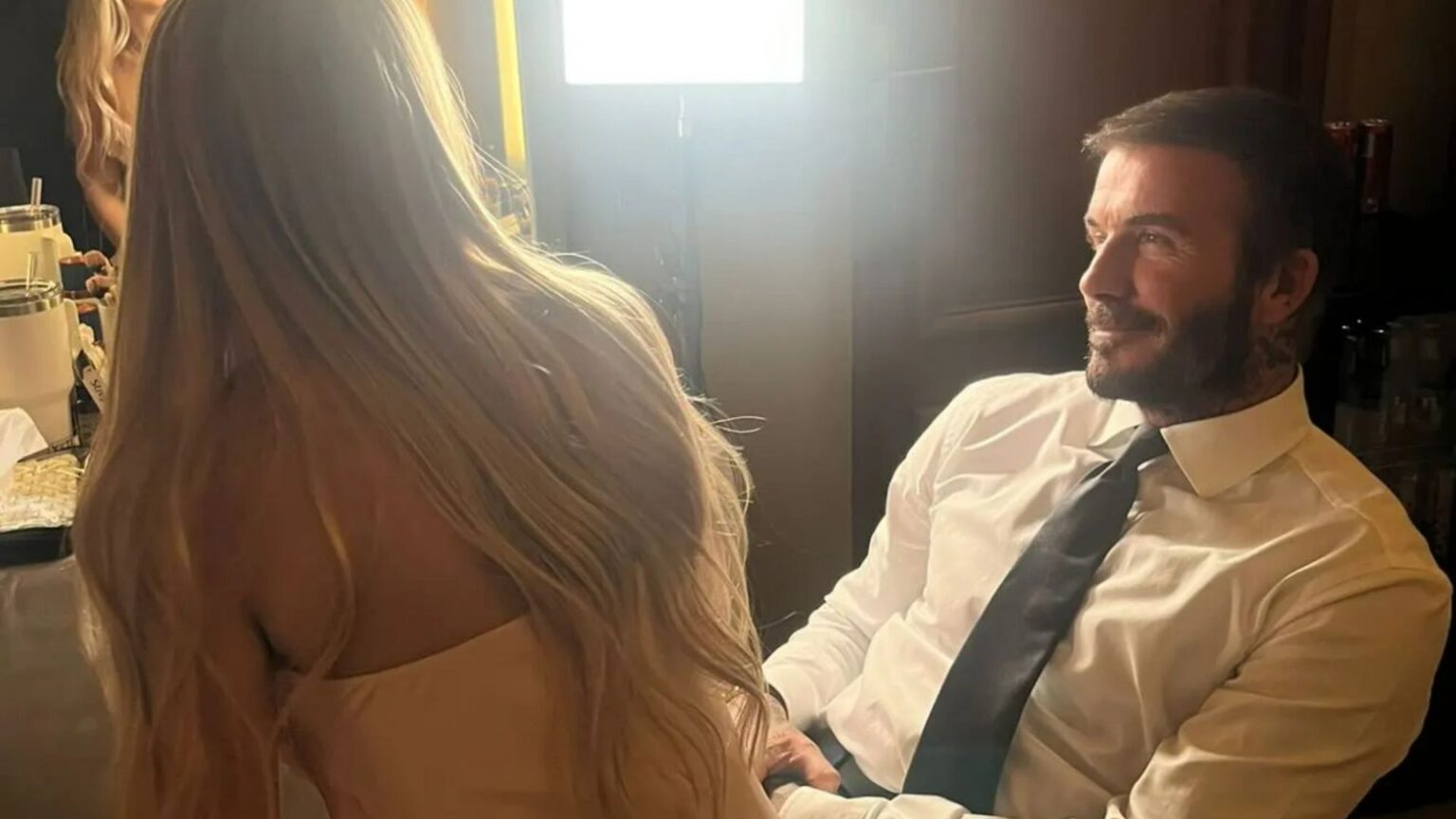 David Beckham shares sweet minute with Harper after boy Brooklyn ‘snubs’ household