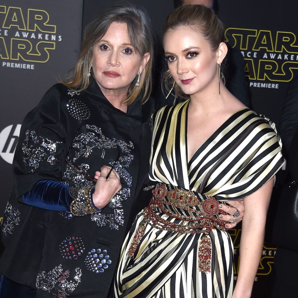 How Billie Lourd Explained Carrie Fisher’s Death to Her Child