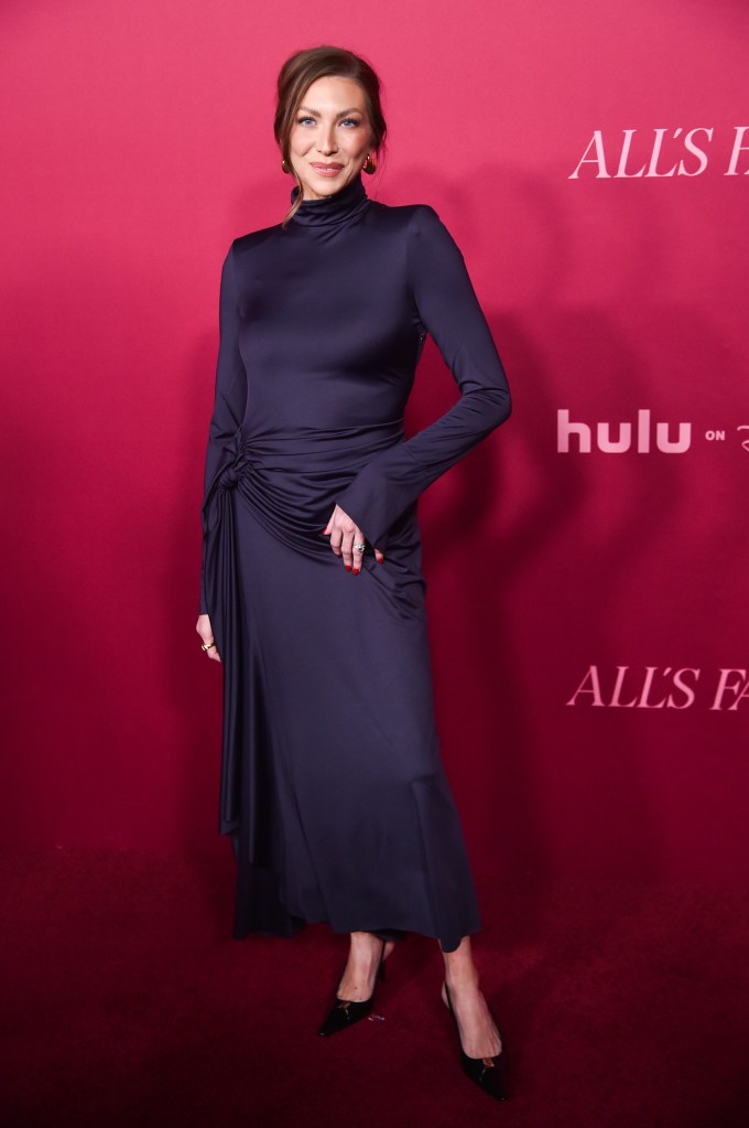 Stassi Schroeder Clark attends the premiere of Hulu's "All's Fair"