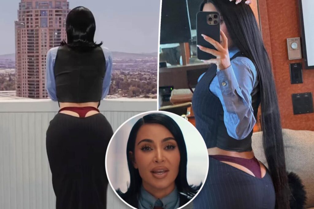 Kim Kardashian buffooned for exposing her thong in ‘All’s Fair’ Kim Kardashian buffooned for exposing her thong in ‘All’s Fair’