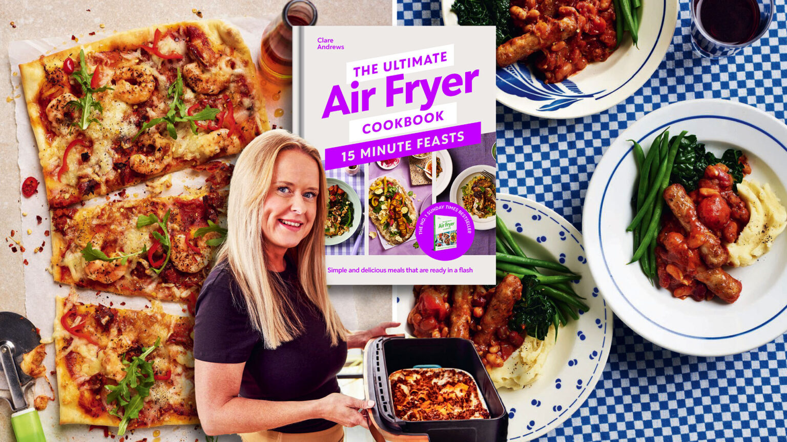 Dine in a dash with television star’s 15-minute air fryer meals Dine in a dash with television star’s 15-minute air fryer meals