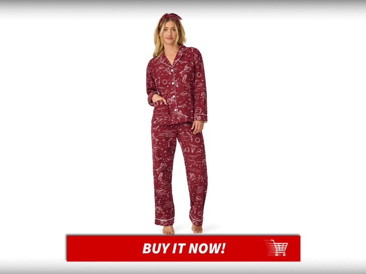 PJ-Salvage-Womens-Flannel-Long-Sleeve-Top-Pant-Headband-Pajama-Sets-MAIN