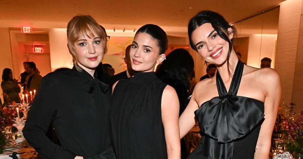 Jennifer Lawrence Reunites With Kendall and Kylie Jenner After Calling Sis Kourtney Kardashian ‘Frustrating’