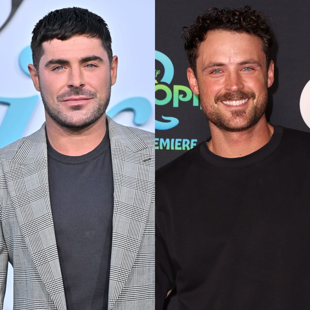 Zac Efron Supports Dylan Efron