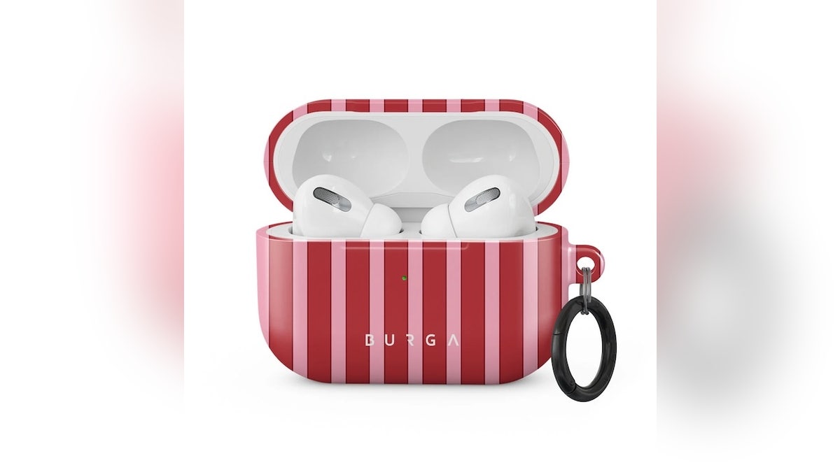 Dress up (and protect) your AirPods with this case.