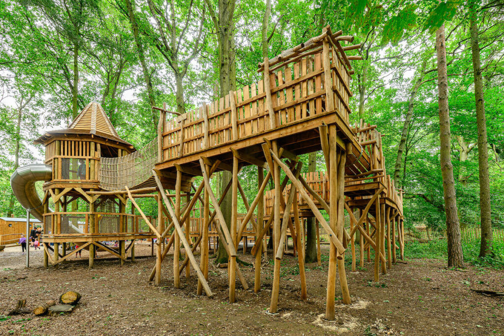 New English woodland play ground that is now FREE to go to after entry charge axed New English woodland play ground that is now FREE to go to after entry charge axed