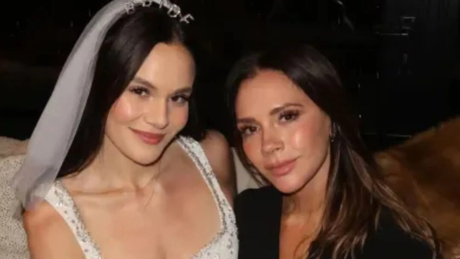 Victoria Beckham looks unbelievable in large gown at Holly Ramsay’s hen do Victoria Beckham looks unbelievable in large gown at Holly Ramsay’s hen do