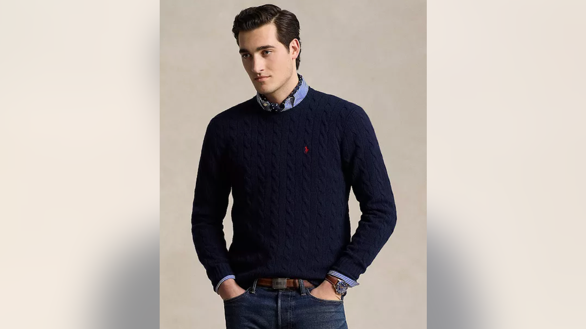 You can never go wrong with a classic sweater.